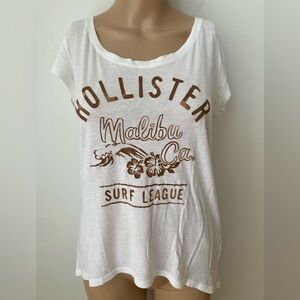 Hollister white Tshirt